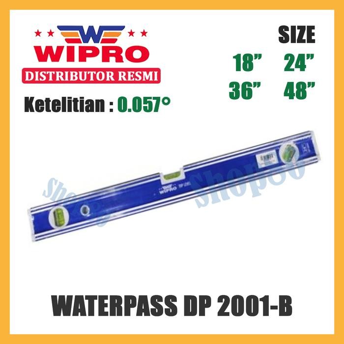 WIPRO WATERPASS DP-2001B WATERPAS WATER PASS PANJANG 18" 24" 36" 48" TERMURAH