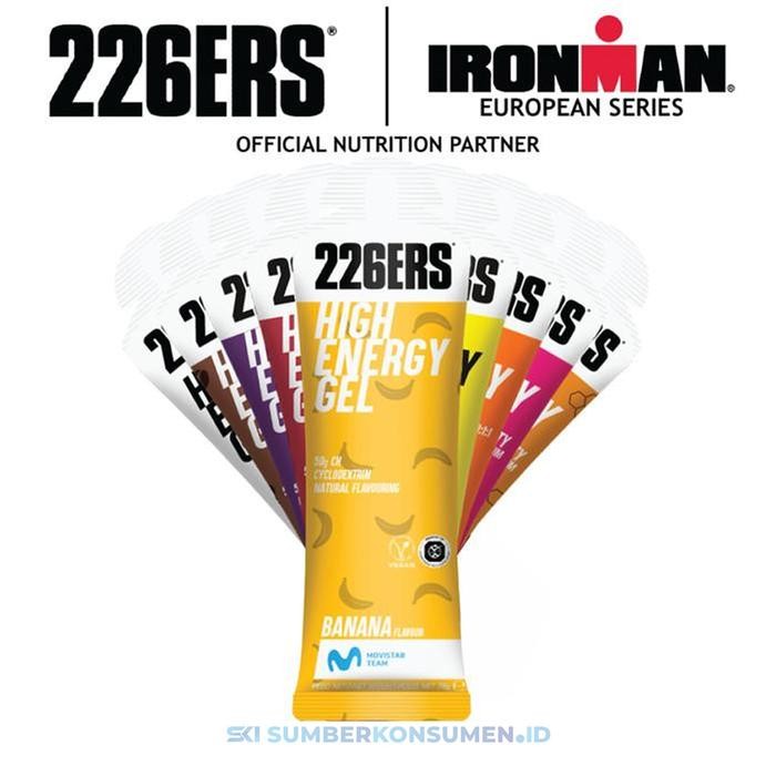 

New 226ERS High Energy Gel Semua Rasa / Sports Nutrition Not SIS Beta Maurten Clif