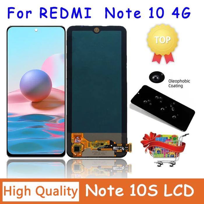 6.43inchSuper AMOLED Note10 LCD For Xiaomi Redmi Note 10 4G Note