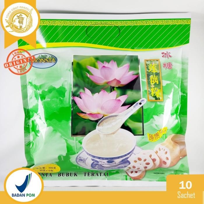 

New MONSTA BUBUK TERATAI / MONSTA MINUMAN SERBUK PATI AKAR TERATAI