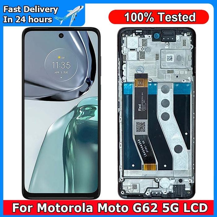 Screen For Motorola Moto G62 5G LCD Display Touch Screen Sensor D