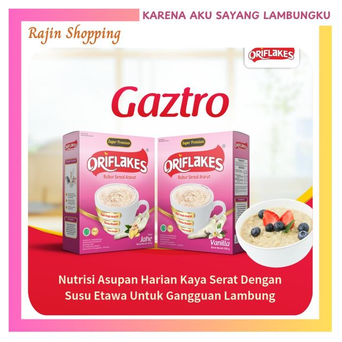 

New ORIFLAKES SEREAL KESEHATAN SOLUSI ASAM LAMBUNG 350 GRAM - VANILLA