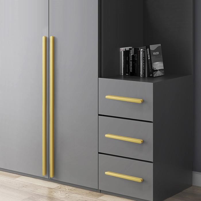 Ikan Lemari Dapur 1 Meter Handle Lemari Nimalis Gagang Pintu Lemari Ikan Pintu Gold Gagang Lemari