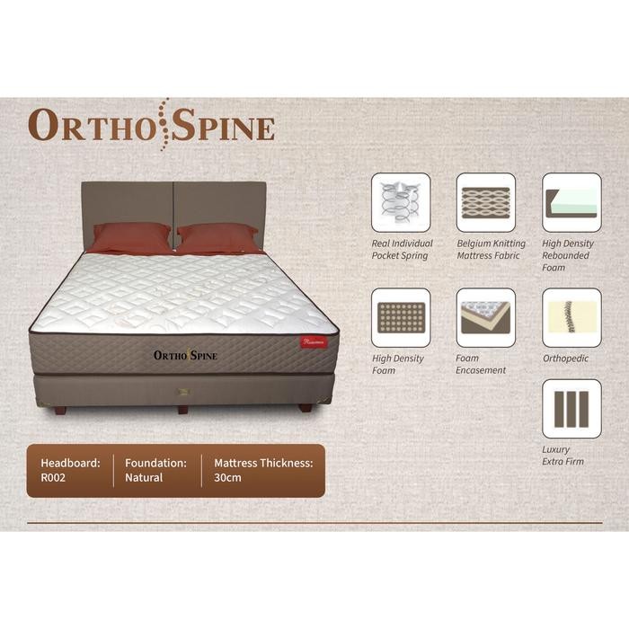 Romance Ortho Spine (Hanya Kasur)/Matrass/Mattress/Springbed Orthopedic Orthomedic Collection (Extra