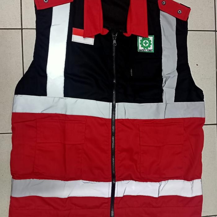 ROMPI SAFETY TERBARU REFLEKTOR 3M CUSTOM BORDIR