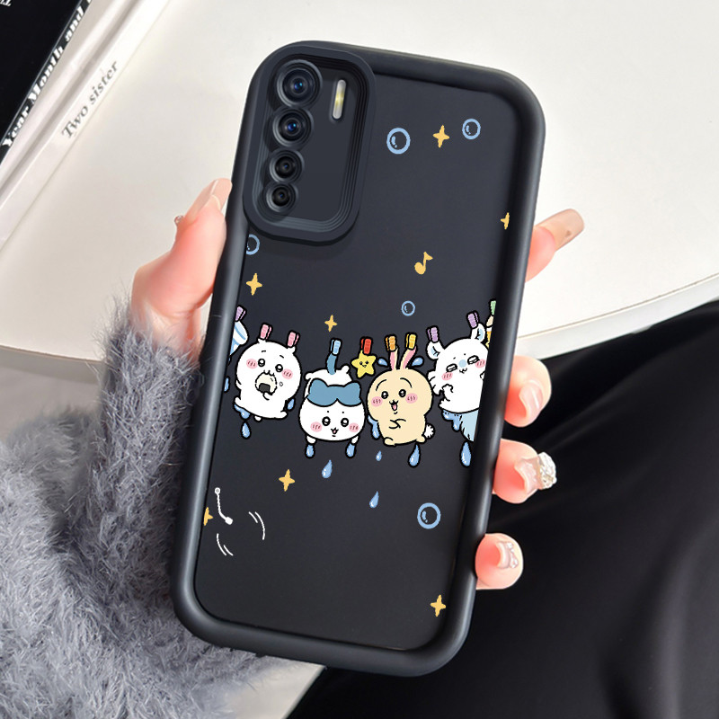 Casing Hp OPPO A91 OPPO F15 OPPO Reno 3 Case Casing Menggantung kucing Kasing HP Silikon Softcase ma