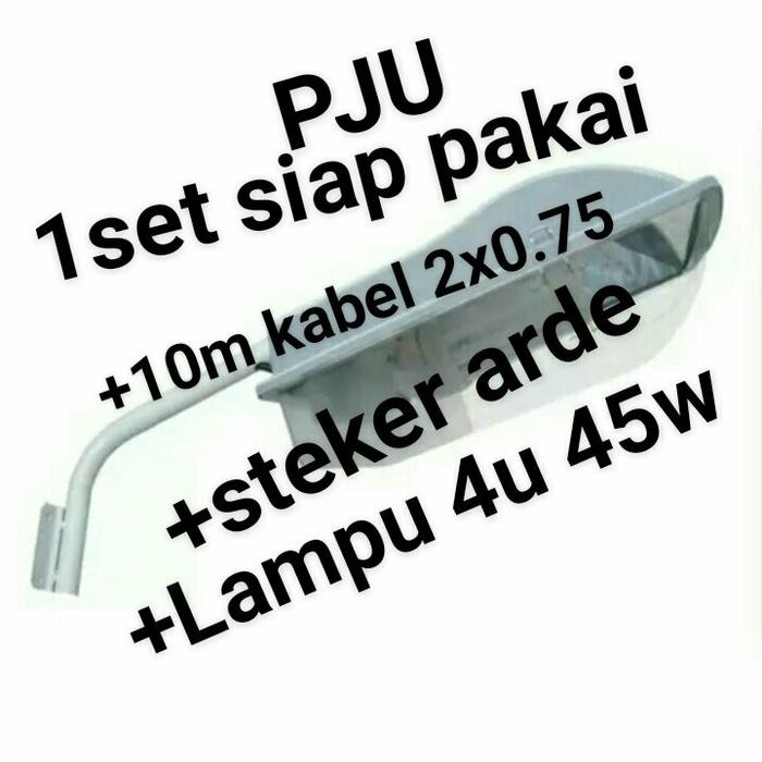 1Set Kap Lampu Jalan / PJU / Box Lampu Penerangan Jalan siap pakai