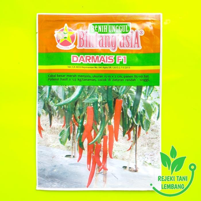 Benih Cabai Besar Darmais F1 Isi 10 Gr
