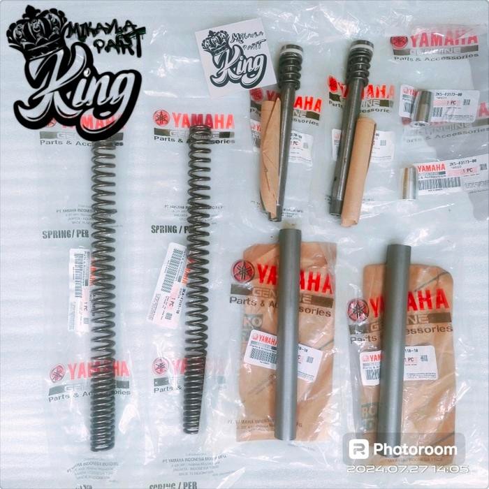 Per shock depan rx king set sulingan spindel original Motorcycle