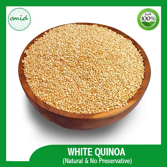 

Organic White Quinoa Seeds (Biji Quinoa Putih Organik) 1kg