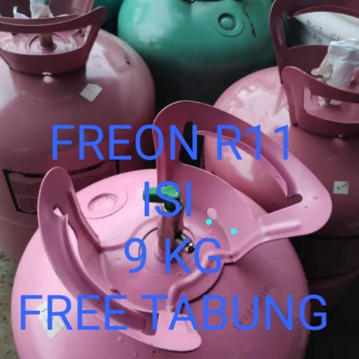 Freon R11 isi 9 kg Tabung Flushing pipa ac / kulkas utk blasing