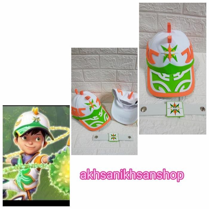 Topi boboiboy sori limited edition terbaik