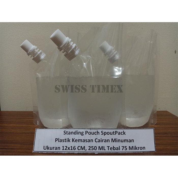 20Pcs Standing Pouch SpoutPack Plastik Cairan - Minyak 150ML - 250ML