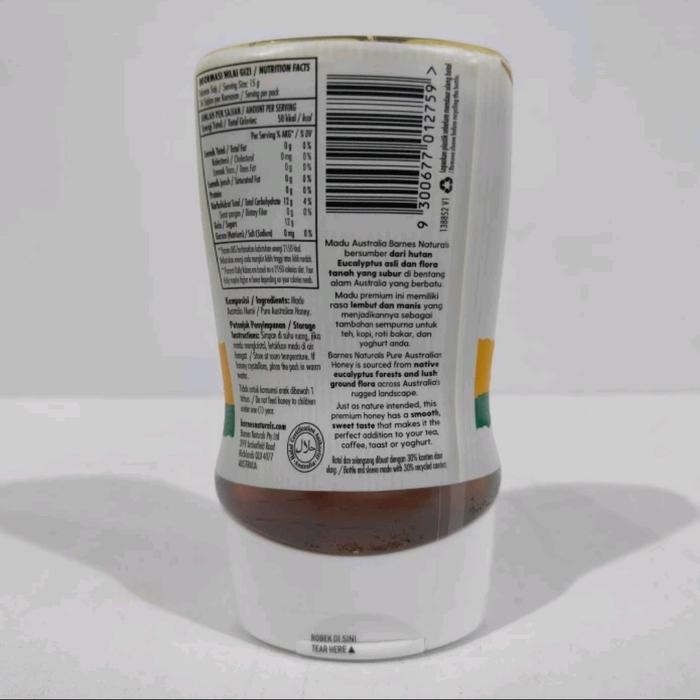 

Barnes Naturals Pure Honey 250Gr - Madu Australia Murni Halal