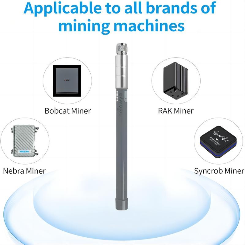 868Mhz 915Mhz Lora Antenna Outdoor Omni Antenna Helium Bobcat Miner Hotspot Antenna Lorawan