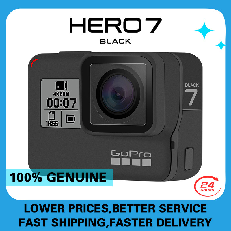 GoPro HERO7 Black Action camera go pro hero 7 black original camera 4k ultra hd photography