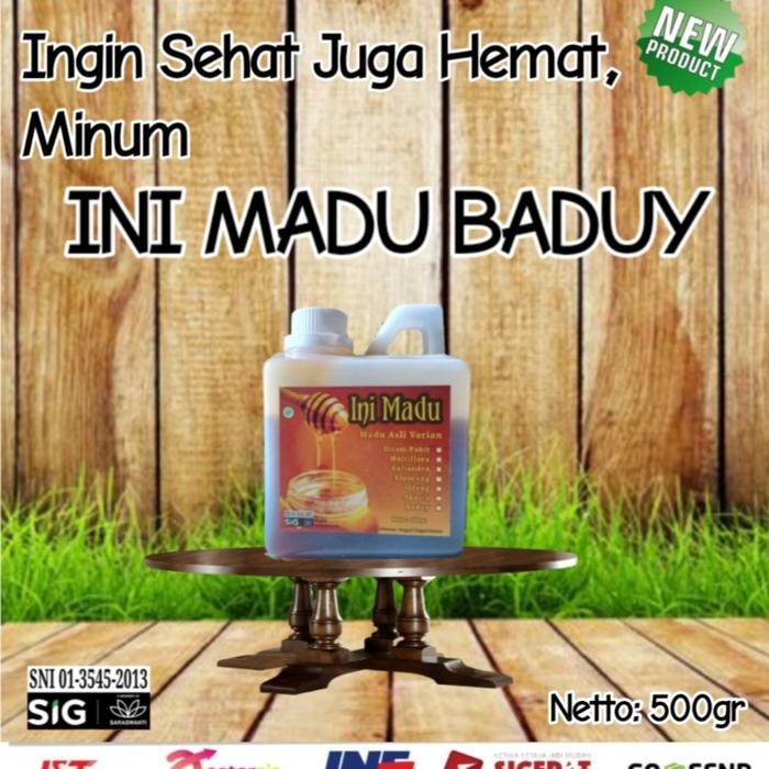 

Madu Murni Nektar Hutan Suku Baduy Pure Raw Honey Manis
