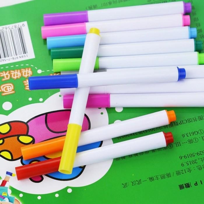 

Buku Gambar Portable Ajaib Reusable Bisa Dihapus 14 Hal Free Tissue