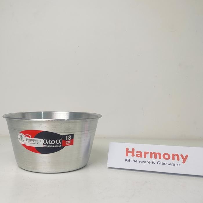 Jawa Kobokan 18cm Panci Tim / Waskom Aluminium Maspion Jawa masih ready