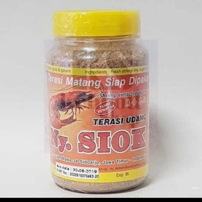 

ny.siok terasi udang 150gr shrimp extract ready to eat matang