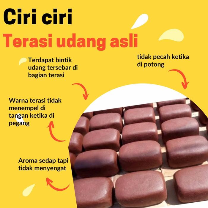 

TERASI UDANG kualitas super(terasi puger) 1kg Bahan Masakan