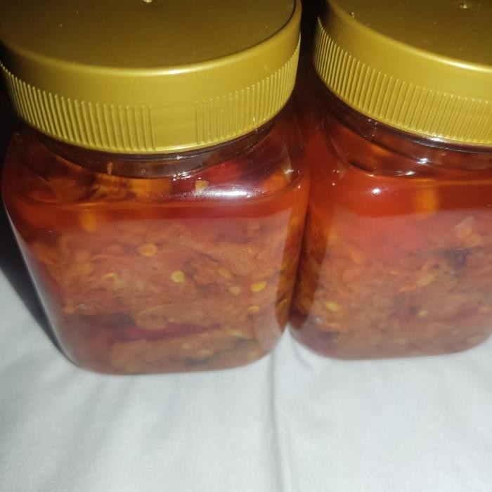 

sambel terasi/cumi/Pete/ijo/bawang/honje siap saji per 200gram
