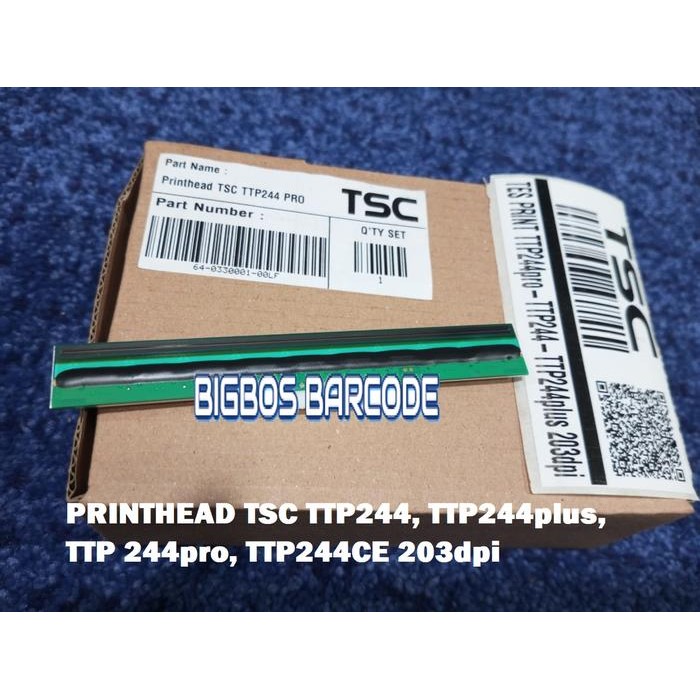 Terpopuler Head Printer Tsc 244 Printhead Barcode Printer For Tsc Ttp-244 Pro Ori
