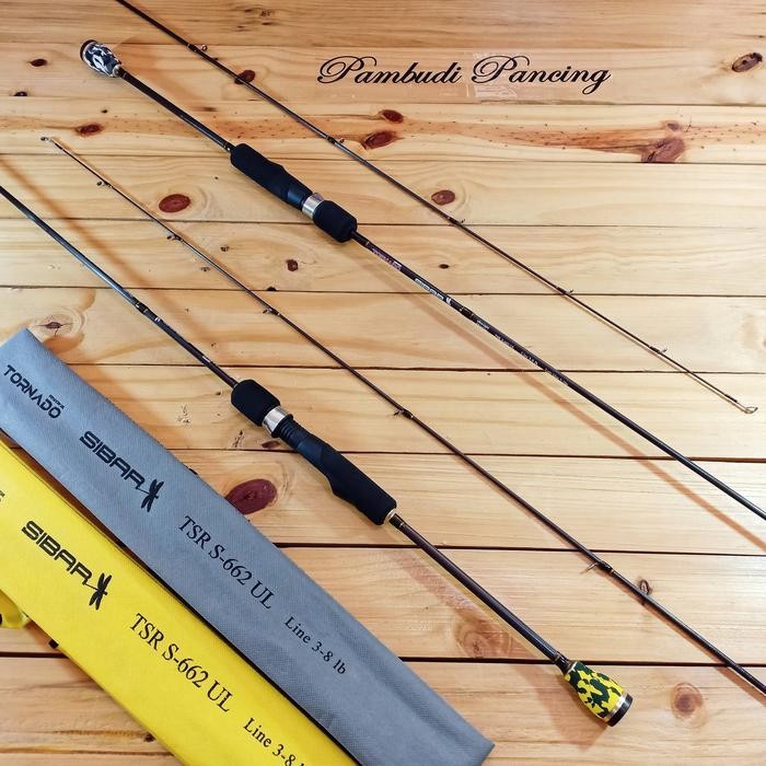 TORNADO - JORAN UL TORNADO SIBAR ULTRA LIGHT - SPINNING ROD CARBON 662