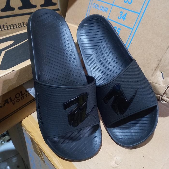 Terbaru Sandal Karet Pria Pakalolo Acd 03 Original Hitam