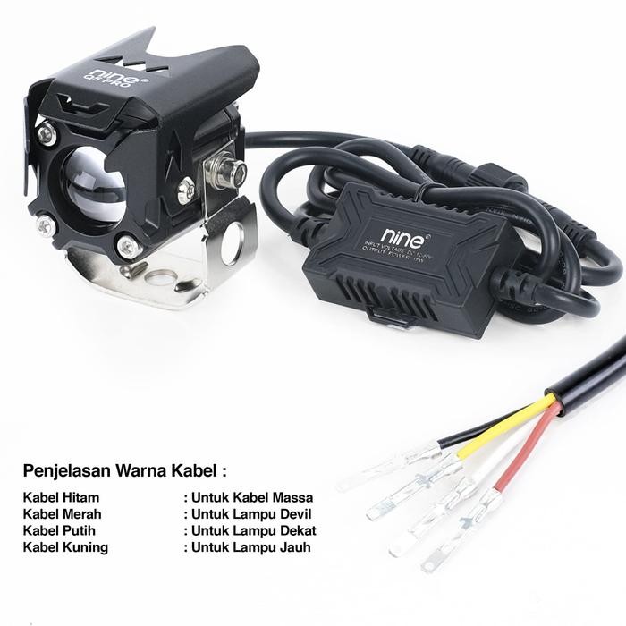 Lampu Led Tembak Sorot Laser 2 Warna Original Luminos Q5