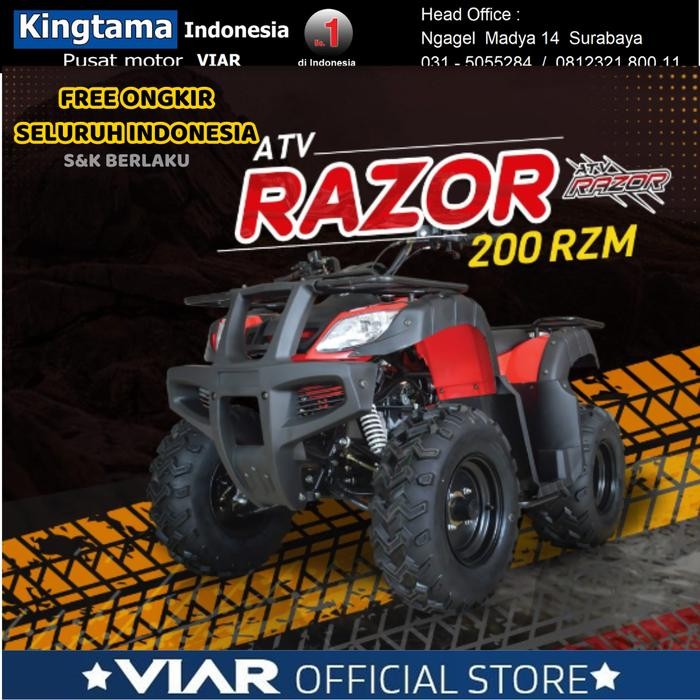 ATV VIAR RAZOR 200 RZM - READY- ORIGINAL