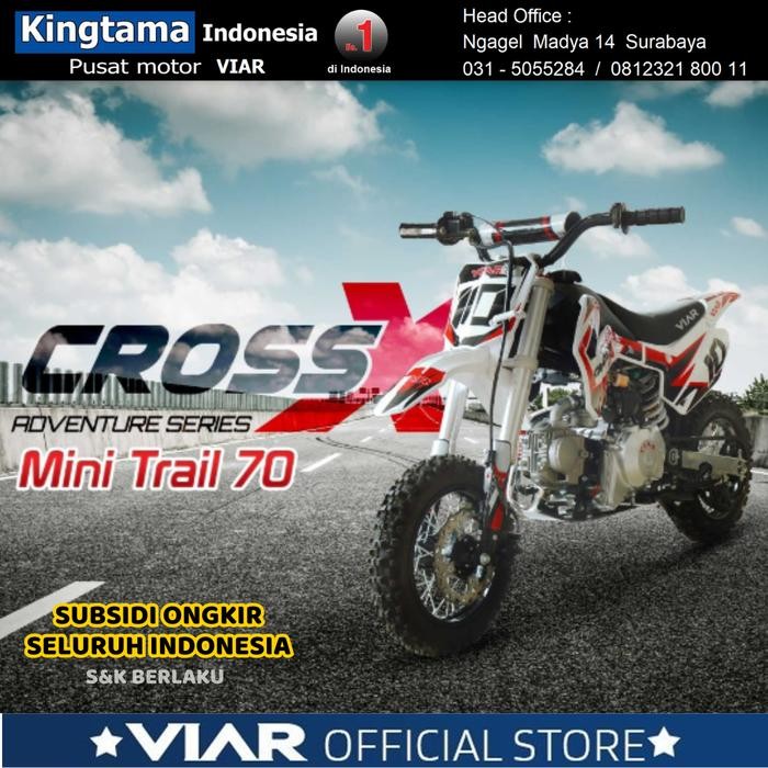 Motor Trail VIAR CROSS X 70 MT - PROMO- ORIGINAL