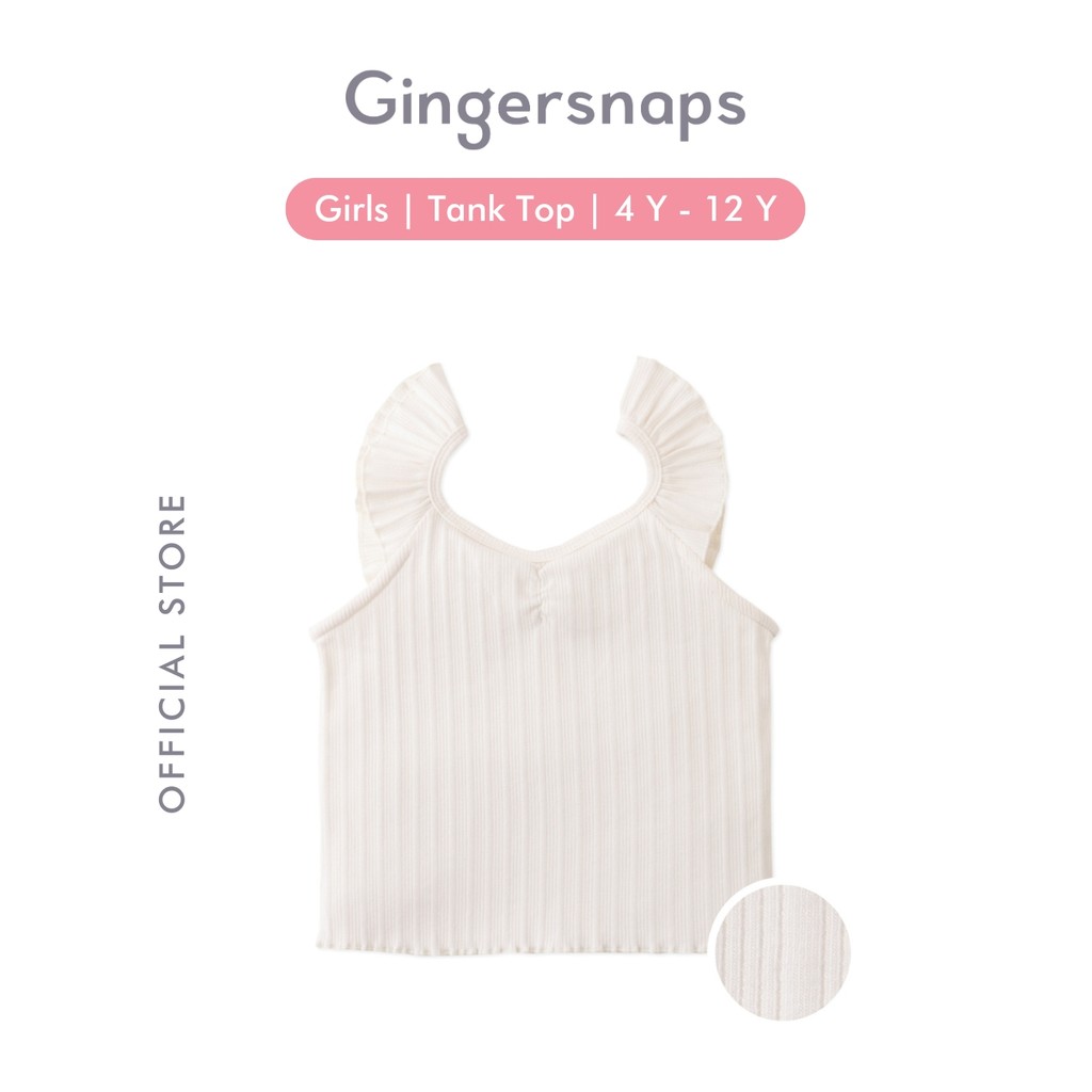 Gingersnaps Flower Market Tank Top - Atasan Anak Perempuan
