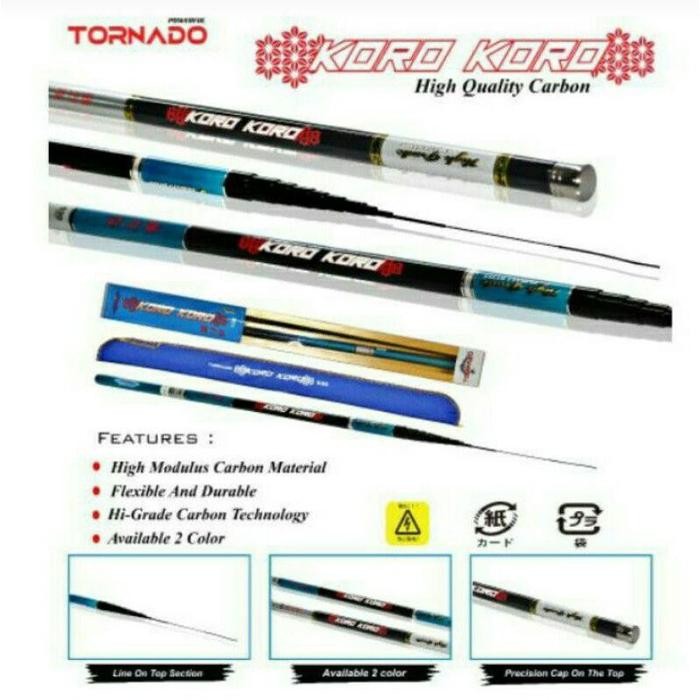 Tegek carbon Tornado kuat bagus ukuran 360 450 540 630 tegek kuat