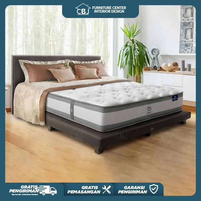 Serta Kasur Springbed Estate - Full Set