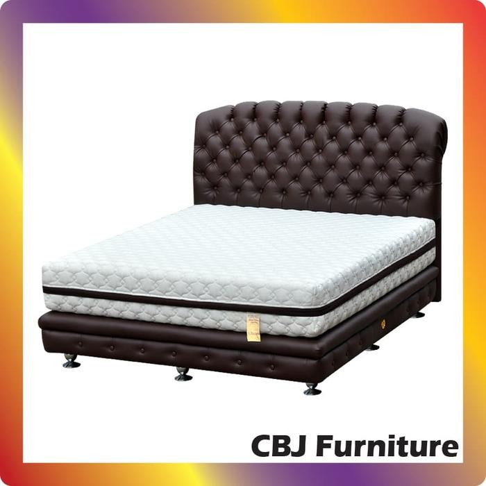 Bigland Kasur Springbed Icago Hotel Platinum Bed S Full Set -180X200