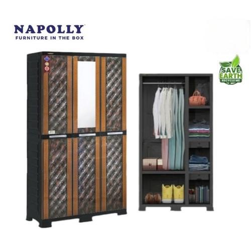 Lemari Pakaian Plastik Napoli