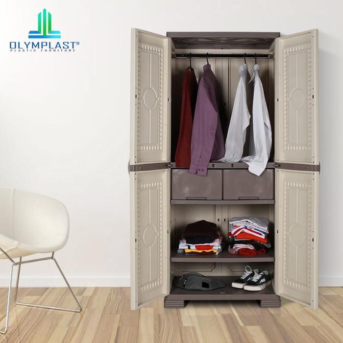 Lemari Plastik Olimplast Omc St1 Graha (Free Perakitan)
