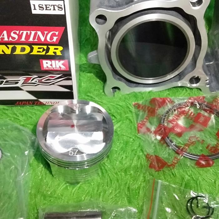Blok 57 mm xtr racing jupiter MX bore up 150 cc masih ready