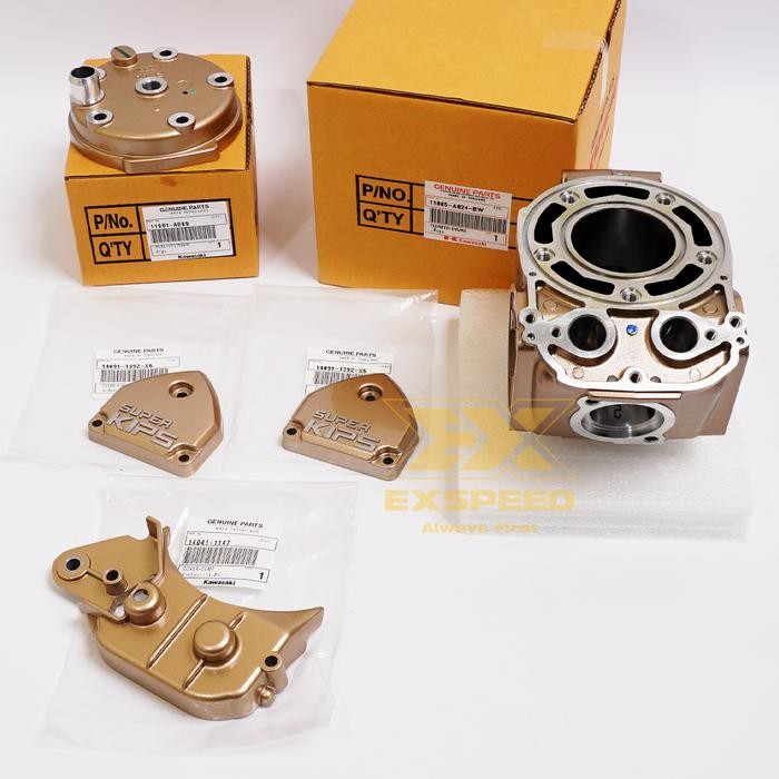 BLOK PDK BW G + PISTON SET 13001-1399 + HEAD + KUPINGAN masih ready