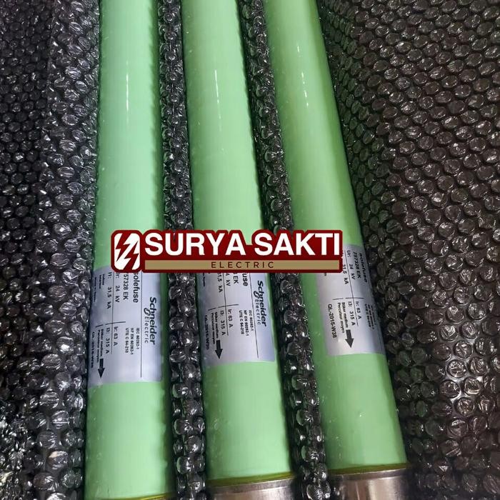 Terbaik Fuse Schneider 24Kv 63A Solefuse 1 Set Fuse Kepala Besar Mv Fuse