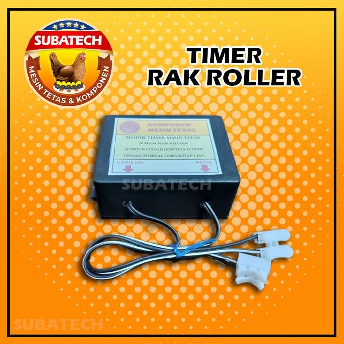 Modul Timer Rak Roller Mesin Tetas Full Otomatis Penetas