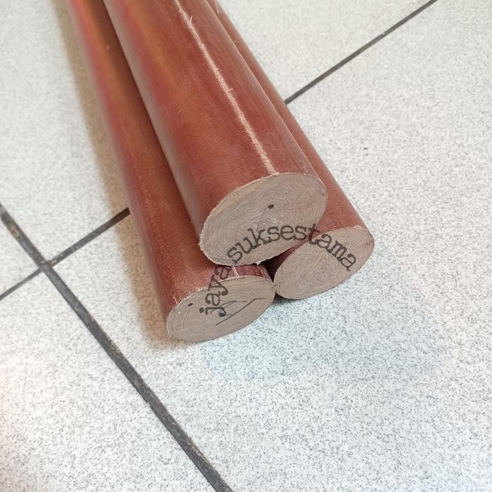 Pertinax Ebonit Rod 25Mm / Ebonit Batangan 100 Cm Gratisongkir