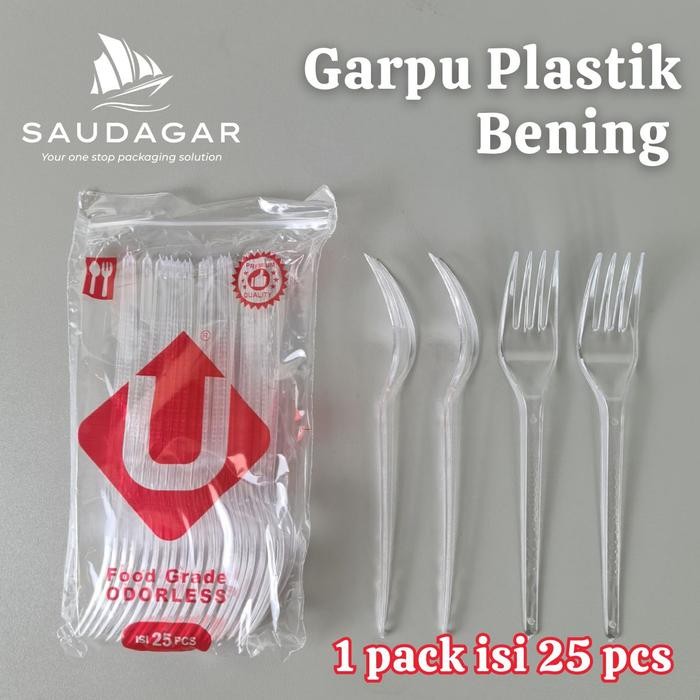 

Gau plastik bening isi 25 pcs