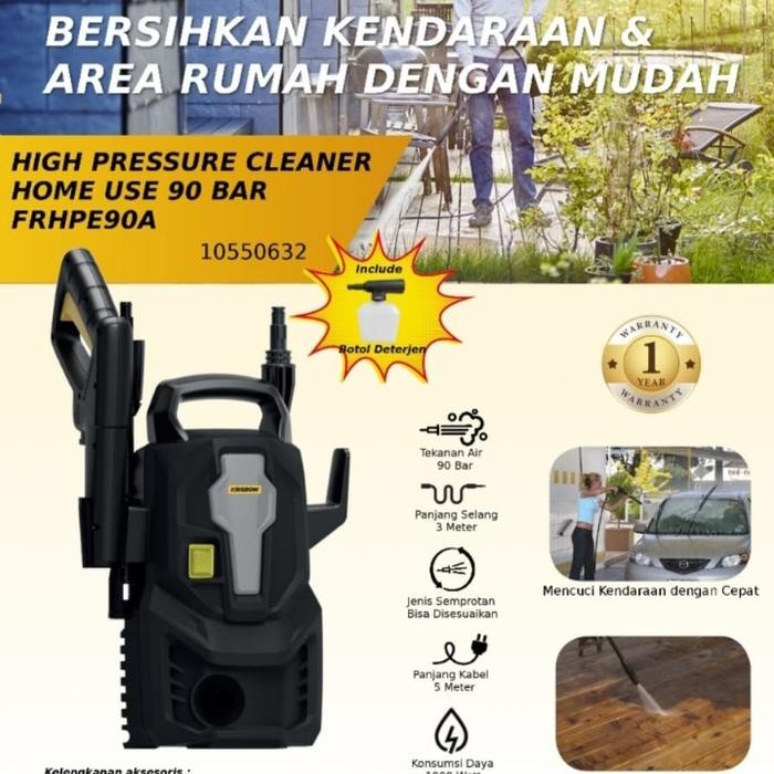 Mesin steam mini KRISBOW HIGH PRESSURE 90Bar