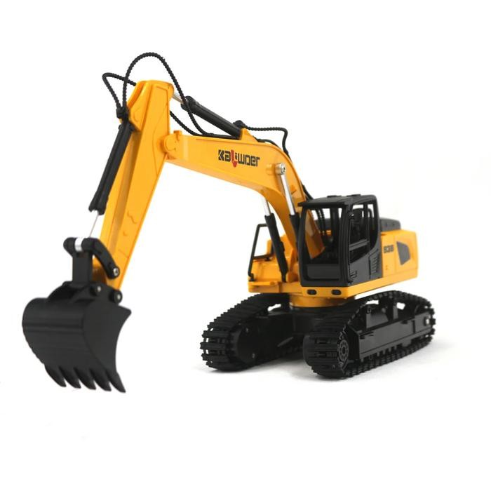 Kaliwo 1:24 Scale 9 Channel Remote Control RC Excavator 13510 by HUINA