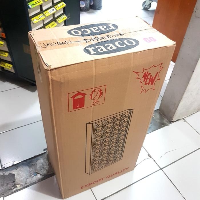 Rak Komponen Racco Sparepart Isi 60 Laci Pasti Ori