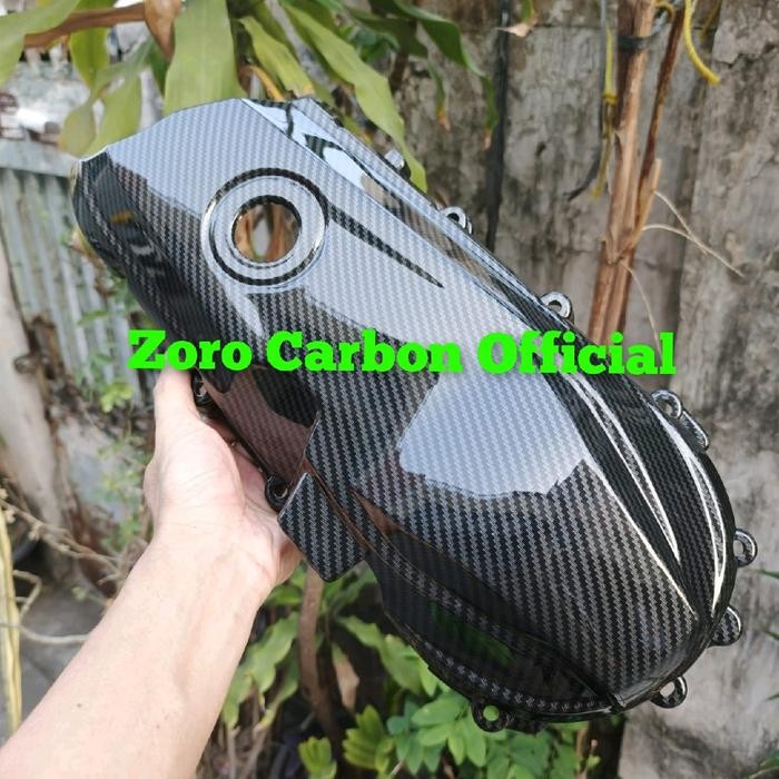 Terbagus Cover Tutup Cvt Carbon Beat Lama / Beat Karbu / Beat Fi /Scoopy Lama Karbu /Scoopy Fi Zoro