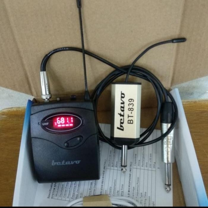 Jack gitar wireless profesional