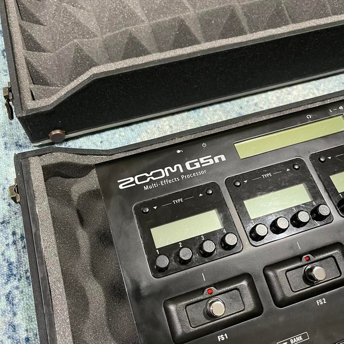 Hardcase Efek Gitar Zoom G5N Pakai Busa Phyramid